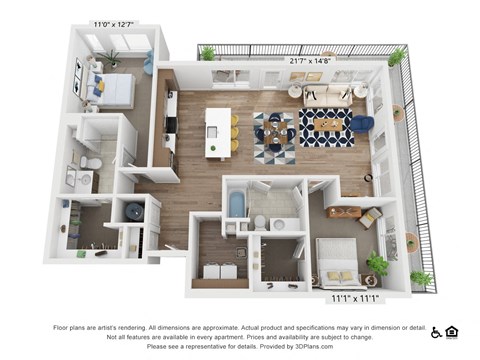 bedroom floor plan an opens a dialog